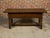 French 1800s Walnut Desk with Three Drawers, Carved Floral Motifs and Patina For Sale - Image 10 of 12