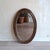 Oval Rattan Manou Mirror, 1970s For Sale - Image 6 of 6