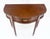 Demi Lune One Drawer Mahogany Console Entry Hall Table MINT