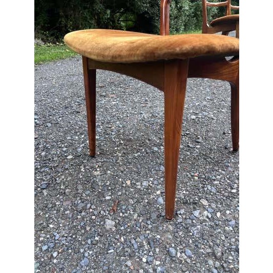Mid 20th Century Set of 6 Italian Inspired Polish Dining Chairs, Mid-20th Century, 1960 For Sale - Image 5 of 13