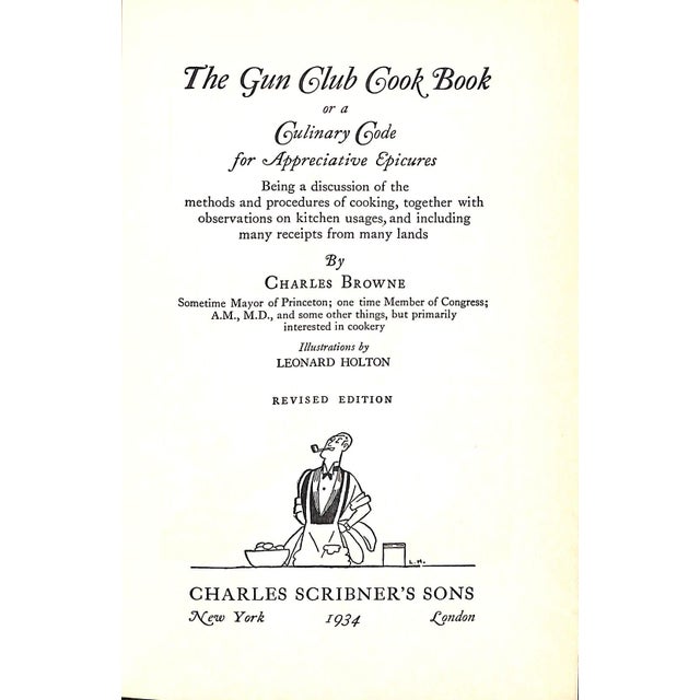 "The Gun Club Cook Book" 1934 Browne, Charles For Sale - Image 4 of 9