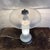 Space Age Bell Lamp in Murano Glass and Opaline attributed to Mazzega, 1980s For Sale - Image 3 of 9