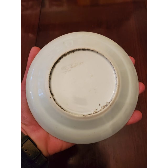 Antique Chinese Porcelain Plate For Sale - Image 4 of 4
