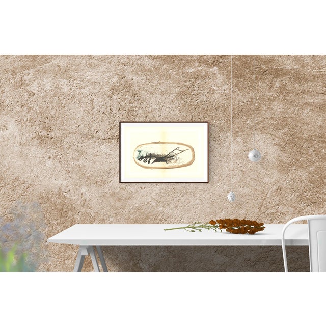 Abstract Expressionism Georges Braque, La Charrue, 1960, Lithograph For Sale - Image 3 of 3