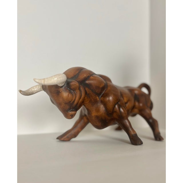 Mid Century Modern Matador + Bull | by Treasure Craft | Chairish