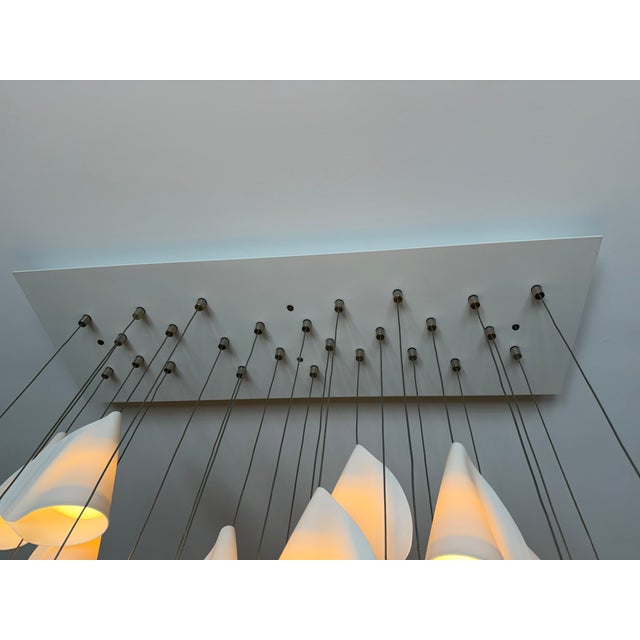 Bocci 21.26 Chandelier – 26 Pendant Porcelain Lighting Fixture For Sale - Image 4 of 5