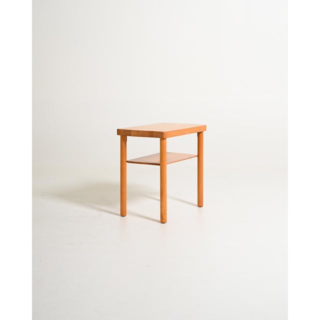 Vintage Scandinavian Coffee Table with Shelf, 1950s For Sale - Image 3 of 8