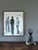 1979 Modernist 'Between Presences' Vintage Original Swedish Figurative Oil Painting, Framed For Sale - Image 4 of 12