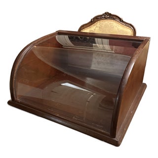 Antique Store Counter Display Curved For Sale