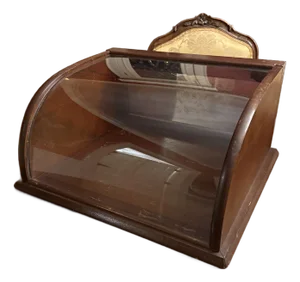 Antique Store Counter Display Curved