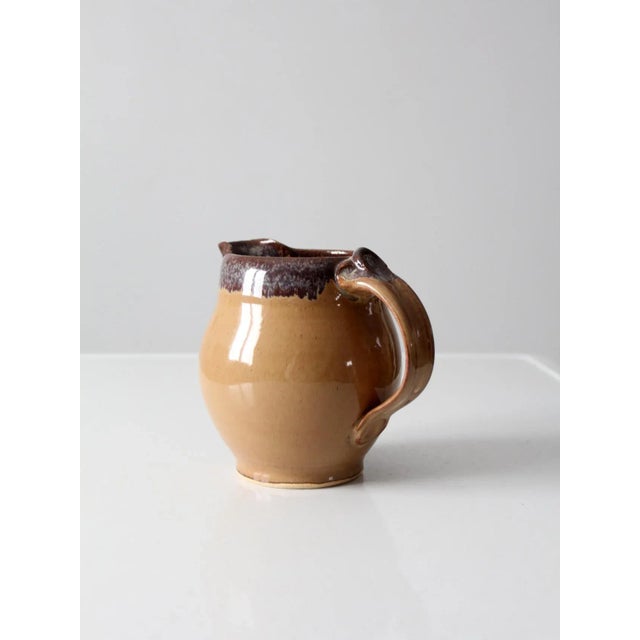 Vintage Studio Pottery Pitcher For Sale - Image 12 of 13