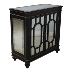 Jonathan Richards Eglomise Console Bar Cabinet