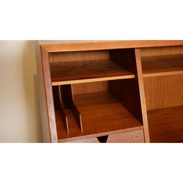 Vintage Teak Secretaire by Arne Wahl Iversen For Sale - Image 14 of 18