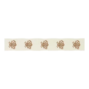 Schumacher Hubert'S Bees Tape In Ivory & Gold