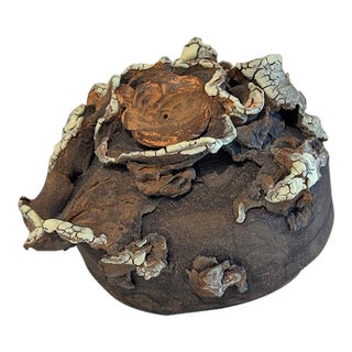 Abstract Ceramic Sculpture by Lynn Basa For Sale