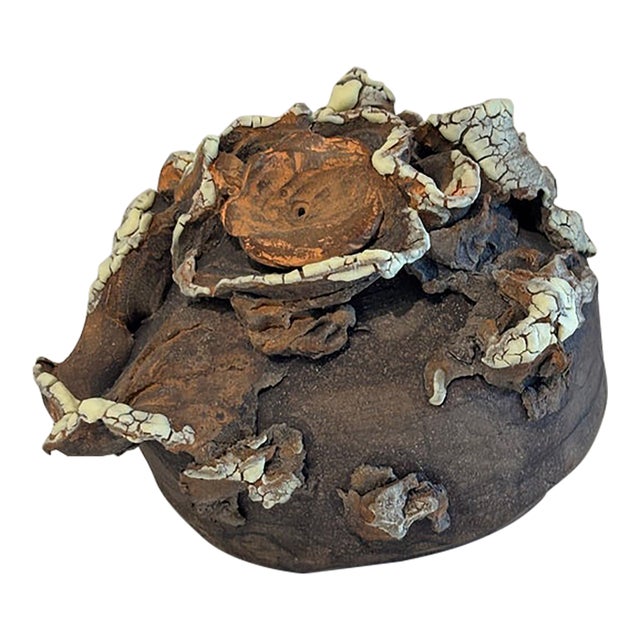 Abstract Ceramic Sculpture by Lynn Basa For Sale