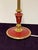 Empire Brass Table Lamp with Fabric Shade from Unbekannt, 1960s, in Very Good conditions. Designed 1960 to 1969 I have...