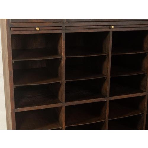 Brown Filing Cabinet, 1950s For Sale - Image 12 of 14