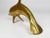 Mid Century Solid Gold Brass Dolphin Paperweight Figurine Model For Sale - Image 4 of 6
