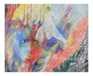 Defilé - Original Tempera by Danilo Bergamo - 1970s 1970s