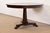 Kindel Furniture Kindel Furniture Neoclassical Banded Oak Pedestal Center Table or Breakfast Table For Sale - Image 4 of 11