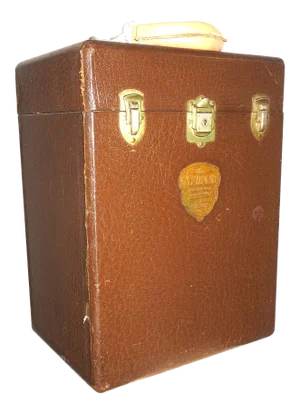 Cinema Projection Equipment Carry Case Box Circa 1940s