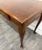 Vintage Queen Anne Style Writing Desk Entry Console Hallway Table Sofa Table For Sale - Image 4 of 13
