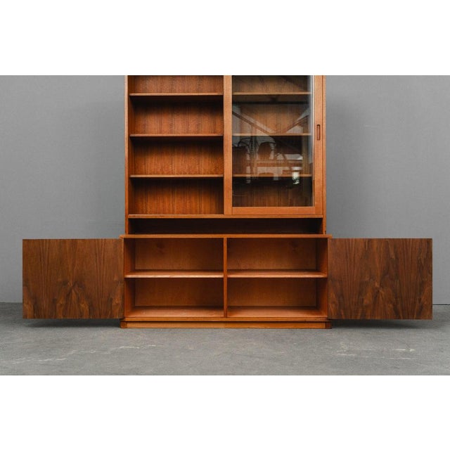 Mid-Century Bookcase in Teak and Pine For Sale - Image 13 of 18