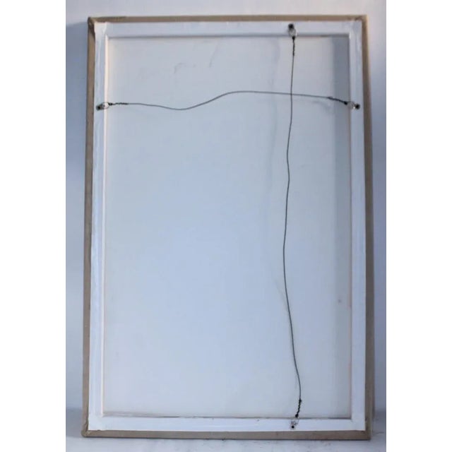 Indian Mounted Postage Stamp Crib Quilt From Pennsylvania For Sale - Image 3 of 9