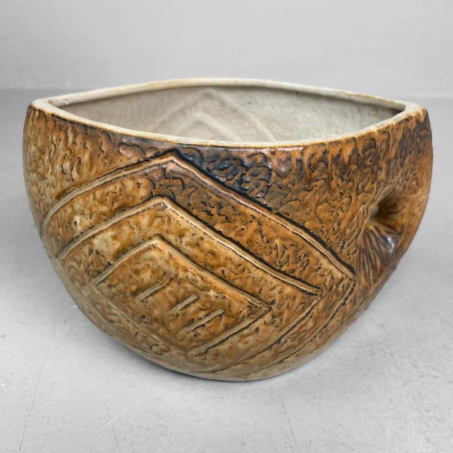 Mid-Century Ceramic Ikebana Flower Vase, Japan, 1960s For Sale - Image 6 of 14