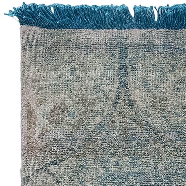 Early 21st Century Custom Traditional Hand Knotted Silk and Wool Rug by Doris Leslie Blau For Sale - Image 5 of 7