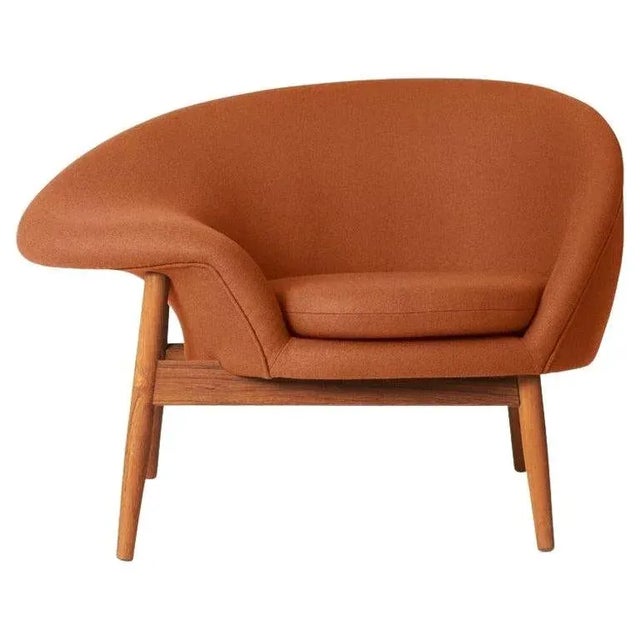 Fried Egg Left Lounge Chair in Caramel by Warm Nordic For Sale - Image 13 of 13