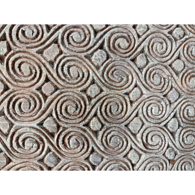 1960s Andrianna Shamaris Hand Carved Art Panel For Sale - Image 14 of 18