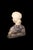 Gustave Van Vaerenbergh, Bust of a Young Girl, 1900s, Alabaster and Marble Sculpture For Sale - Image 6 of 16
