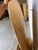 Mid 20th Century Vintage Danish Oak Entryway Console Table & Oval Mirror Set With Brass Details For Sale - Image 5 of 10