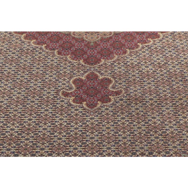 Vintage Persian Mahi Tabriz Rug - 06'07 X 10'06 For Sale In Dallas - Image 6 of 12