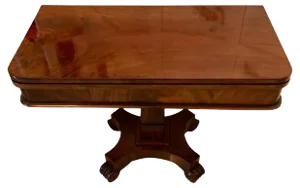 19th Century Antique William IV Mahogany Tea Table