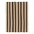 Vintage Persian Palas Bidjar Kilim in Beige With Bold Brown Stripes - Rug & Kilim For Sale