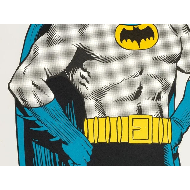 1990s Batman, The Caped Crusader Comic Poster For Sale - Image 5 of 12