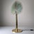 Metal Fan Palm Bronze and Brass Table Lamp from Valenti, 1970s For Sale - Image 7 of 18