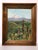 Sky Blue Vintage Landscape Oil Painting For Sale - Image 8 of 8