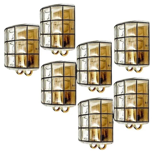 Sconce in Iron and Bubble Glass from Limburg, 1960 For Sale - Image 13 of 13