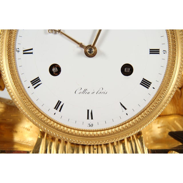 Traditional French Mantel Clock Allegory of Love, Paris, 1815 For Sale - Image 3 of 16