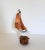 Mid-Century Modern Mid-Century Brutalist Burlwood & Copper Sailboat For Sale - Image 3 of 13