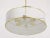 Mid-Century Modern Mid-Century Brass Pendant Lamp attributed to Mathieu Matégot, France, 1950s For Sale - Image 3 of 11