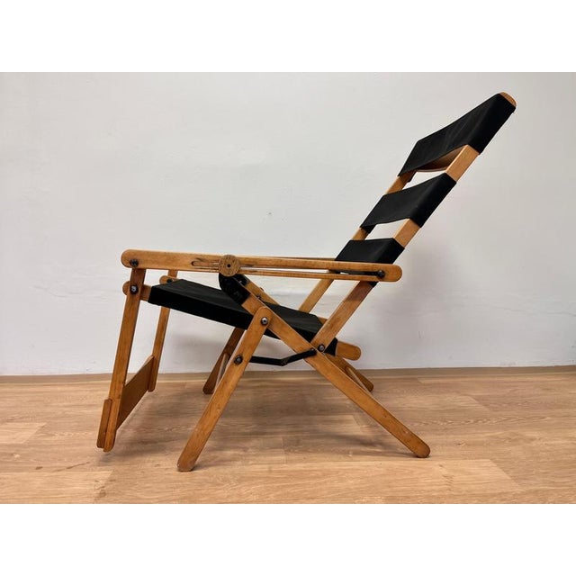 G80 Deck Chair by Hans Luckhardt, 1930s For Sale - Image 3 of 14
