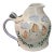 Late 20th Century Hand Painted Pottery Figural Pitcher, Judaica Exodus Moses Parting the Red Sea For Sale