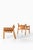 Oak and Leather Easy Chairs by Sergio Rodrigues for Oca, 1970s, Set of 2 For Sale - Image 6 of 12