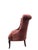 Vintage Queen Anne Style Tufted Wingback Chairs Newly Reupholstered - Pair For Sale - Image 11 of 14