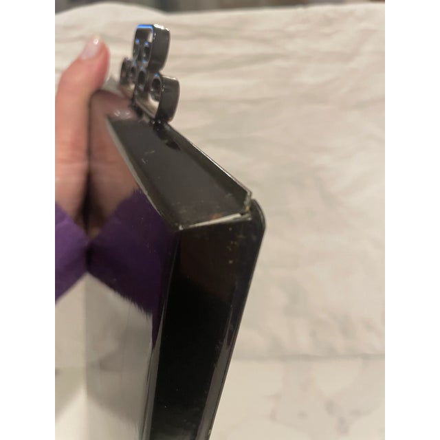 Metal 1950s Kyes of Pasadena Moire Glaze Tray For Sale - Image 7 of 7